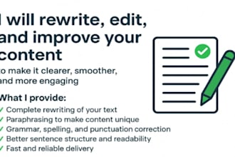 rewrite, edit, and polish your content