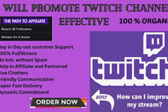 do organic promotion for your twitch channel twitch live viewers twitch follower