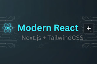 build a responsive website with react, nextjs tailwindcss