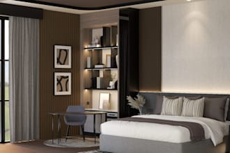design your interior, modeling and rendering
