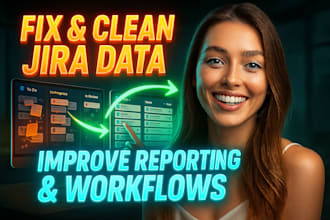 fix and clean up jira data errors improve reporting workflows  team accuracy