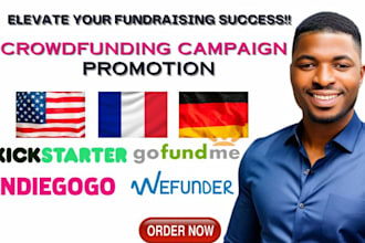 promote your kickstarter, indiegogo, gofundme, crowdfunding campaign