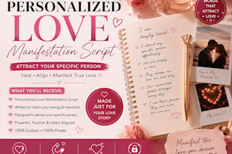 create a powerful manifestation script for love