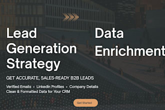 do b2b lead generation, email list building and data enrichment