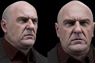 model realistic 3d metahuman character in unreal engine game character daz3d