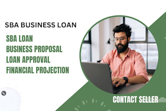 prepare sba business plan for loan approval for startup business proposal