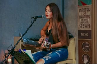 be your spanish and english female singer and bilingual vocalist