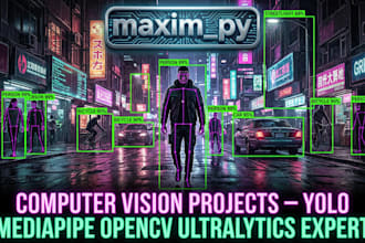 do computer vision projects with opencv yolo mediapipe ultralytics python ml nlp