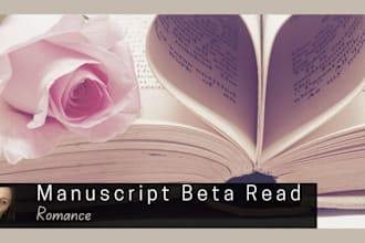 beta read and critique your romance manuscript