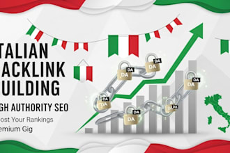 provide high da italian guest posts and authority link backlinks to improve SEO
