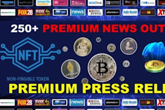 write press release distribution of crypto articles to UK news sites