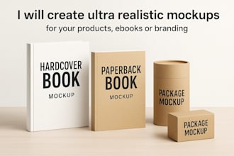 create mockups for your products, ebooks, or branding