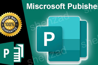 create and design microsoft publisher document