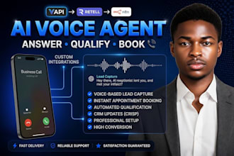 build an ai voice agent ai receptionist with vapi or retell