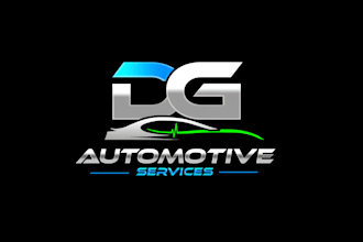 design a modern metallic automotive, auto shop, detailing or mechanic logo
