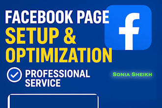 do your facebook page setup and optimization