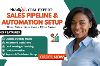 build your hubspot sales pipeline, deal stages and sales automation, hubspot