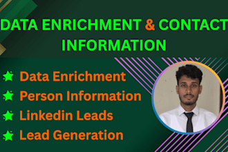 provide reliable data enrichment with verified contact info