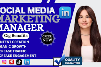 social media marketing manager social media content creation social media