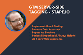 implement GTM server side tracking with stape