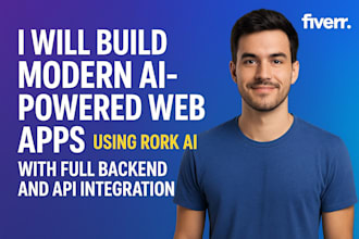 build modern ai powered web apps using rork ai with full backend and API
