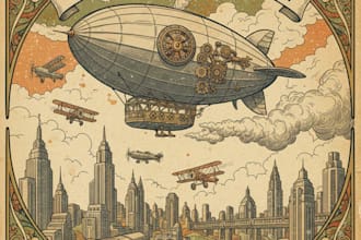 create an amazing retro vintage hand drawn design