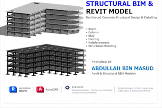 create bim revit structural and architectural models