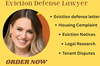be your tenant lawyer for evictions, lease violations, notices and rent disputes