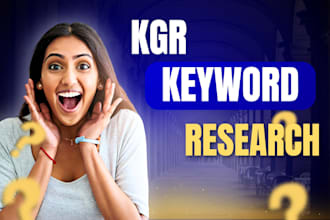 do seo kgr keyword research