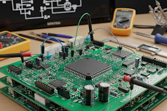 design custom pcb layouts and schematics using altium, eagle, or kicad
