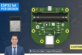 do pcb design ,iot circuits for your smart projects