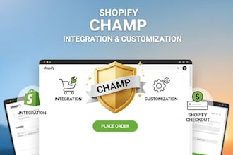do shopify checkout champ, integration and customization for your store