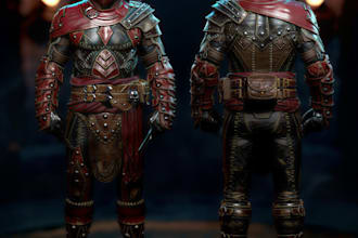 create custom mods for skyrim, fallout 4, gmod armor, weapons, character asset