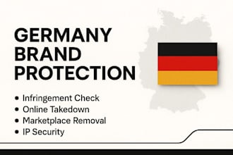 germany brand protection dmca removal takedown infringement check IP security