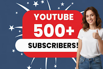 expand 500 youtube followers very high quality