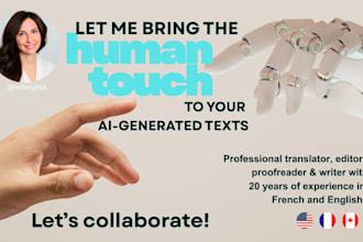 review your ai generated texts