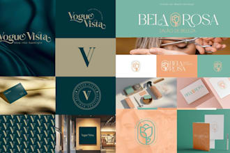 5 feminine logo designs for beauty, skincare, salon brands