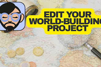 help edit your worldbuilding or lore project