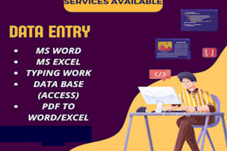 professional and efficient data entry specialist