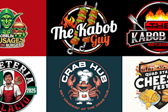 create logo design for food and beverage business
