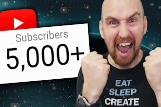 promote youtube channel to gain 5000 organic subscribers