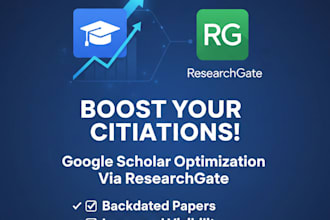 cite article reference paper to backdate and increase google scholar citations