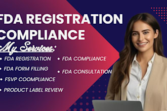 handle fda registration and compliance for food and cosmetic brands