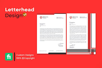 design professional business letterheads