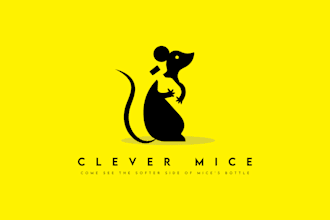 do modern minimalist business logo design that elevates your brand