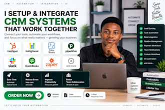 hubspot gohighlevel zoho books CRM pipedrive slack quickbooks zapier integration
