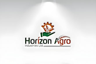 design premium agriculture, farm and organic business logo and eco branding