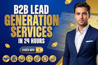 provide b2b lead generation expert email finder using linkedin sales navigator