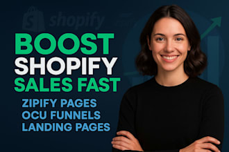 design shopify zipify pages setup zipify one click upsell build ocu funnels
