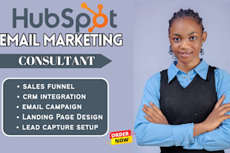 create hubspot website, hubspot landing page, hubspot CRM, salesfunnel